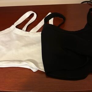 2 free people crop bralettes.
